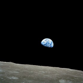 Earthrise - El amanecer de la tierra. Foto: William Andersen astronauta del Apolo VIII