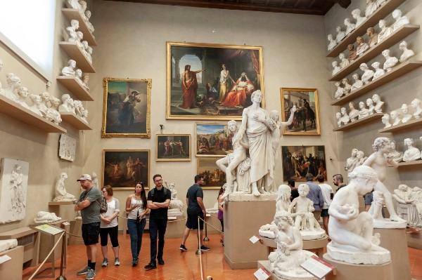 Esculturas de la Academia de Florencia