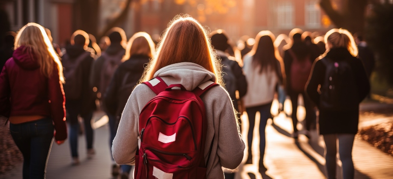 Alumnos en septiembre