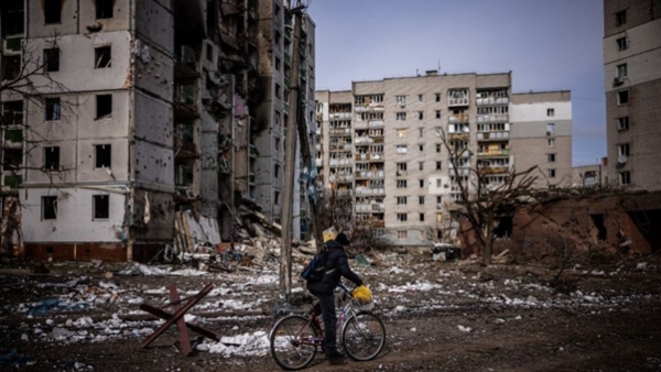 Daños en ciudades por la guerra de Ucrania. Fuente: Perfil