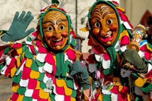 máscaras de carnaval