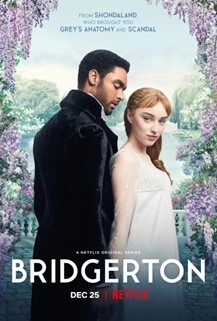 Cartel de la primera temporada de la serie The Bridgerton