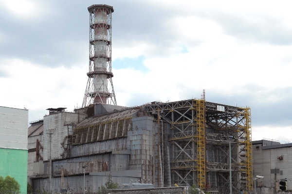 Chernobyl sarcófago nuclear