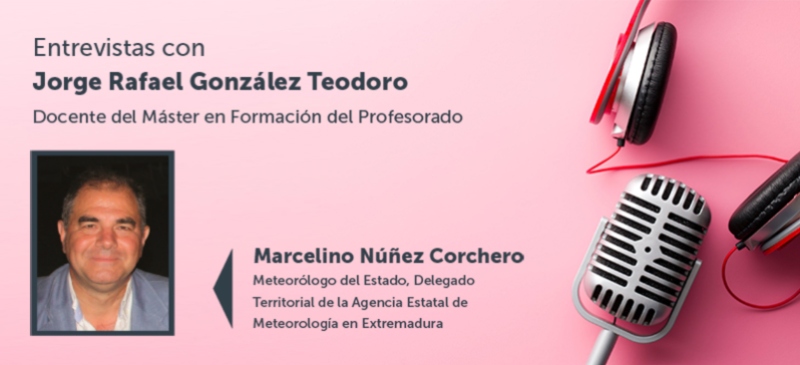 Marcelino Núñez Corchero, meteorólogo del Estado y Delegado Territorial de la Agencia Estatal de Meteorología de Extremadura