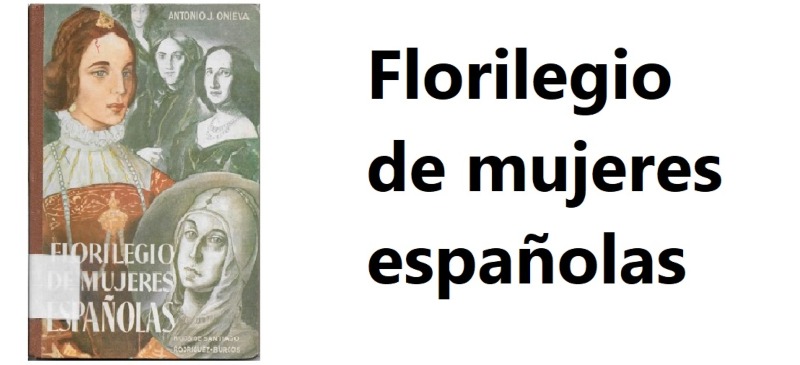Portada del libro 'Florilegio de mujeres españolas'