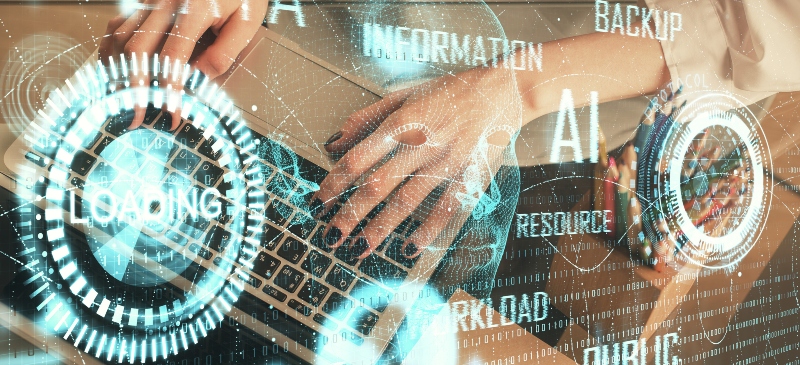 Infografía sobre el uso de la IA en datos sensibles