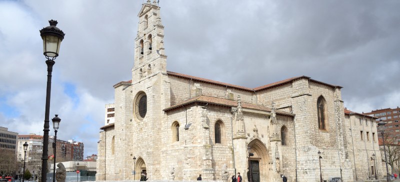 Iglesia de San Lesmes, Burgos, sede del sepulcro del patrón de la ciudad