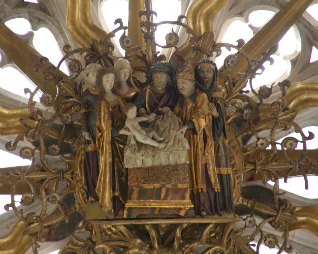 detalle capilla de la presentación de la catedral de Burgos