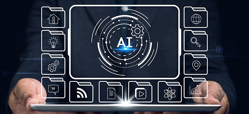 Infografía sobre la IA y las nuevas habilidades directivas