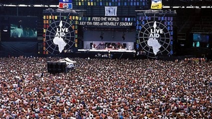 Ilustración 1. Live Aid en Wembley, Londres, 1985. Fuente: Rock FM