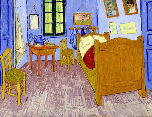 Habitación de Van Gogh pintada por el mismo