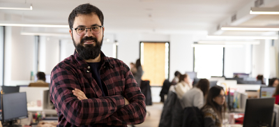 Daniel Barrientos, profesor de la Universidad Isabel I