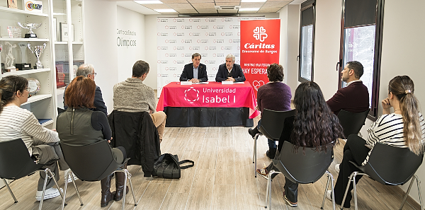 Presentación de la firma del convenio