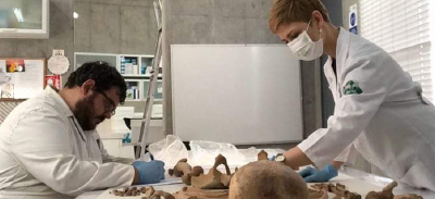 Ricardo Ortega durante una de sus investigaciones en Brasil.