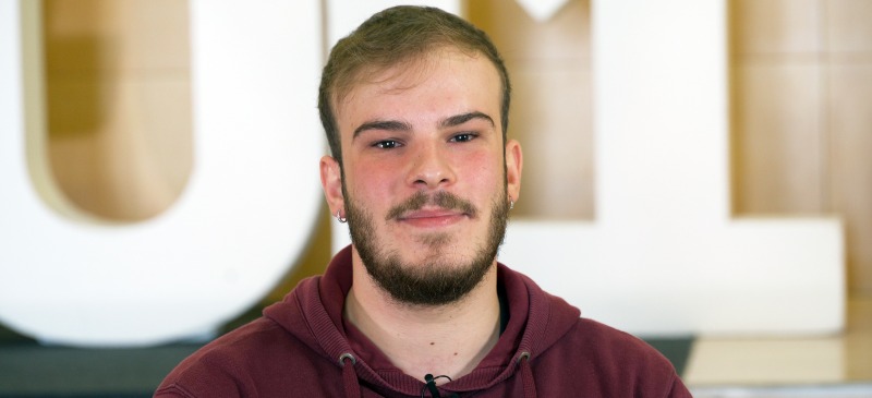 Ivan Coccia, alumno italiano en la Universidad Isabel I procedente del Programa Erasmus+