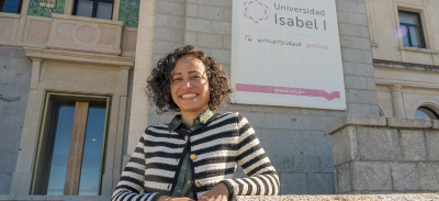 Erica Carmona en la Universidad Isabel