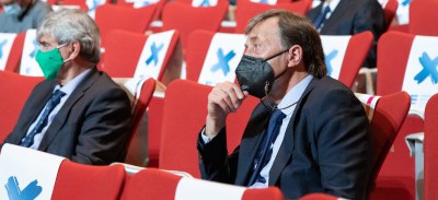 El rector en el acto de la Agenda 2030