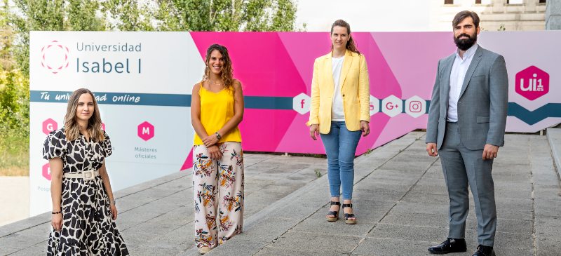 De izquierda a derecha: Tania Corrás, Alba Mayor, Lorena Obregón y Marcos López-Flores