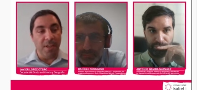 Webinar sobre el geógrafo en Italia.