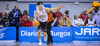 Debut de Marcos Bella en un partido de ACB