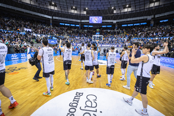 Final del partido en la ACB