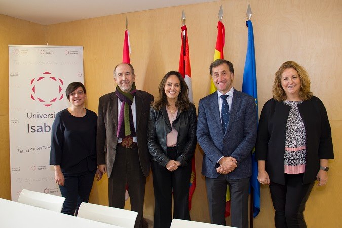 La Universidad Isabel I se reúne con la Fundación Luzón para explorar posibles acuerdos de colaboración en materia de formación