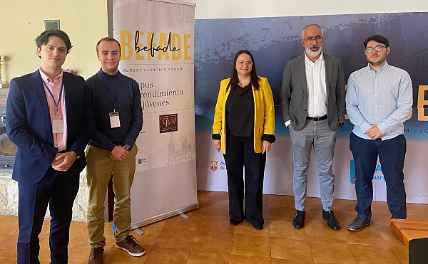 Jorge Salinas y Patricia Cabrero en la clausura de BEFADE 2026