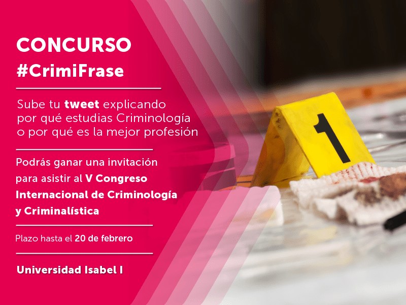  V Congreso Internacional de Criminología y Criminalística