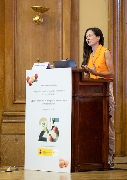 Beatriz Robles en AESAN