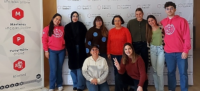 Alumnos del grado en Logopedia en sus primeras prácticas