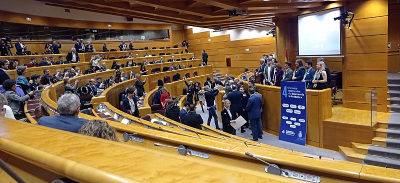 Entrega de premios en el Senado