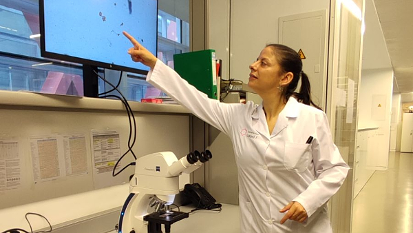 Ana Pascual en el CENIEH