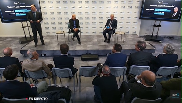 Conferencia en formato entrevista a Josep Borrell de la mano de Manuel Campo Vidal