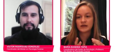 Víctor Rodríguez y María Eugenia Tapia