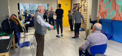 Profesores de CAFD en Párkinson Burgos