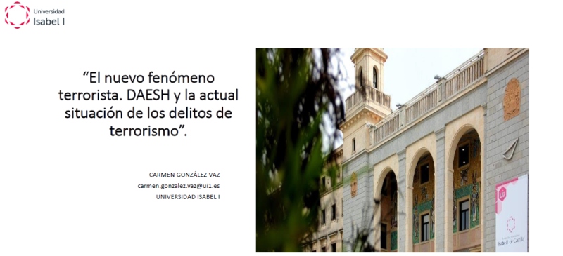 Convocatoria del  webinar de la Universidad Isabel I