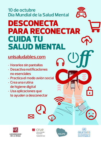 Cartel sobre la salud mental