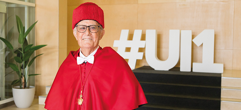 Javier Delgado Barrio en la Universidad Isabel I.