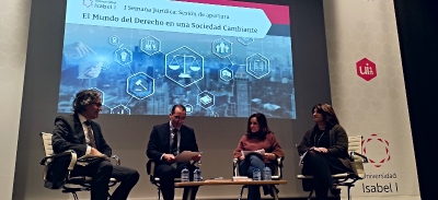 Semana Jurídica en la Universidad Isabel I. Primer evento