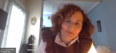 Concepción Pilar Fernández durante su participación en el Club de la Experiencia Profesional