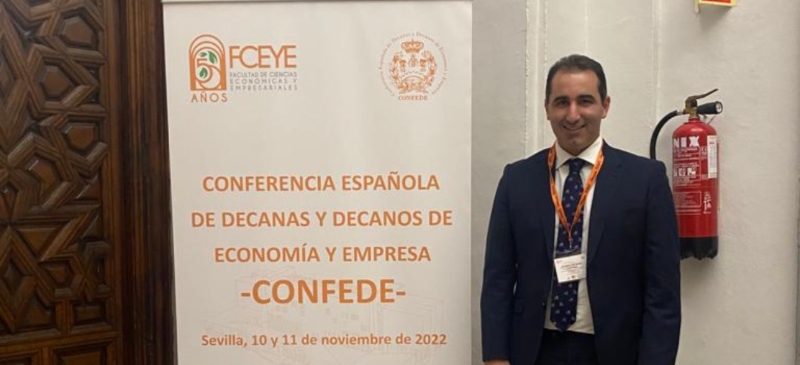 José Manuel, Decano de la Facultad de Ciencias Jurídicas y Económicas en el CONFEDE