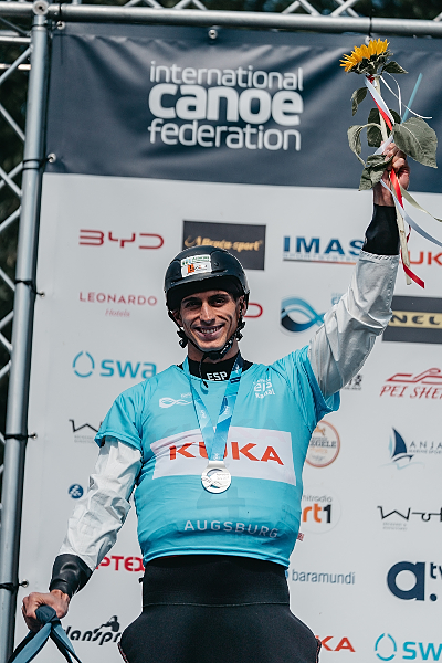 David Llorente satisfecho con su plata