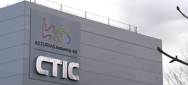 Fachada del CTIC en el Parque Tecnológico de Gijón