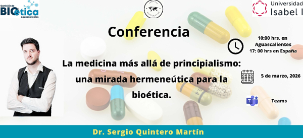 Conferencia de Sergio quintero