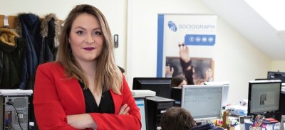 Elena Martín en la entrevista de El Mundo de Castilla y León