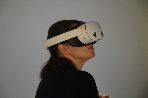 gafas 3D que permiten realizar el paseo