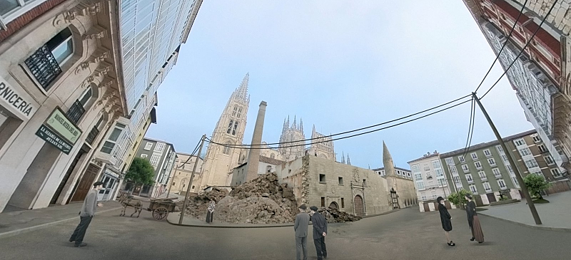 Imagen de lo que se puede observar con las gafas 3D