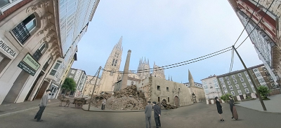 Imagen de lo que se puede observar con las gafas 3D