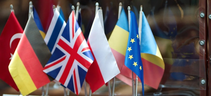 Banderas de países de la Unión Europea