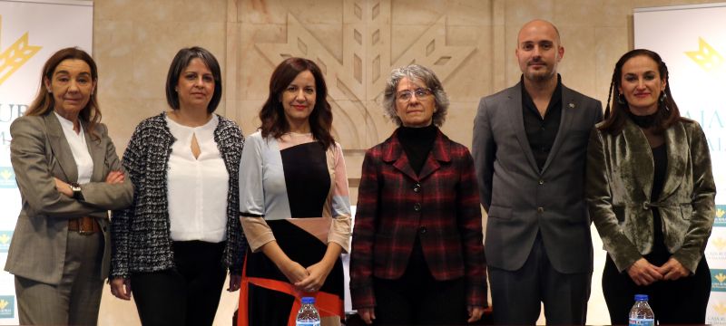 María Jesús Cuéllar, Elena Borrego, Irene Prieto, Isabel Martín Arija, Jorge García Fonseca y Ana Fragua. 